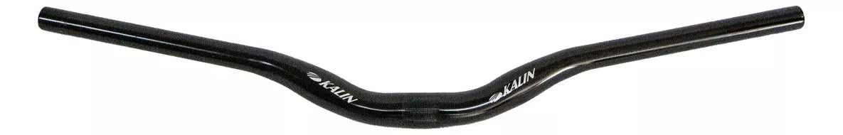Guidão Aço Mtb 198 31,8 x 680mm Preto Altura 25mm Kalin voador