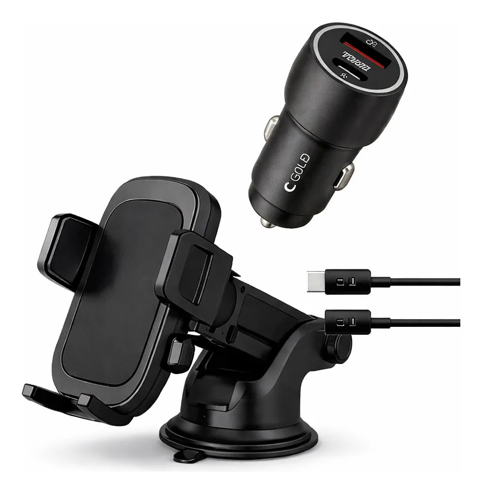 Suporte Veicular com Ventosa para Celular Primal Rex PR-1005