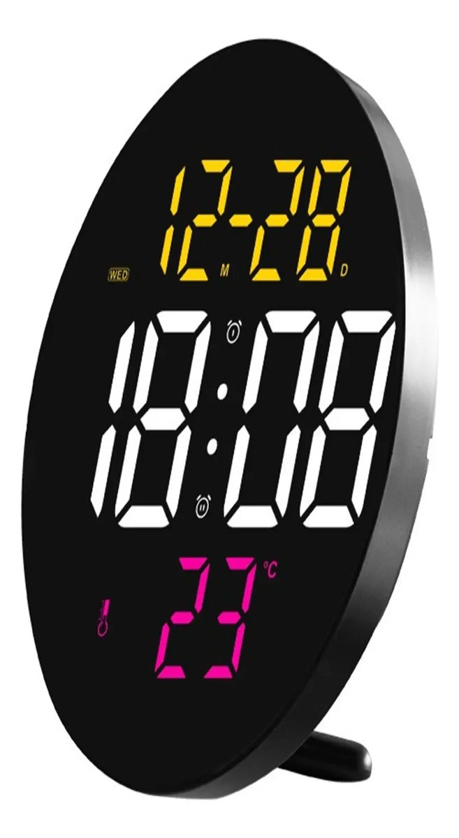 Relógio de Parede Digital com Controle Remoto Lelong LE-2162
