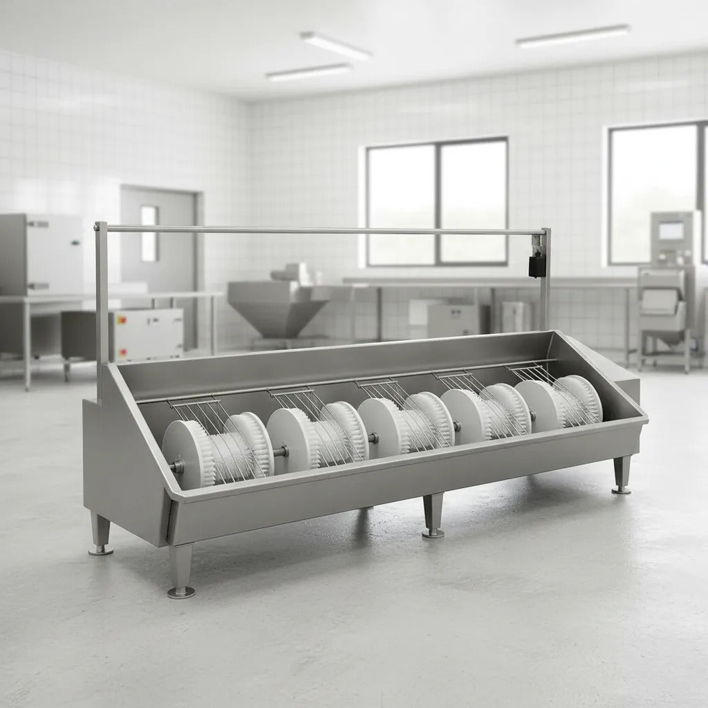 Lavador Automático De Botas 5 Escovas Industrial Inox