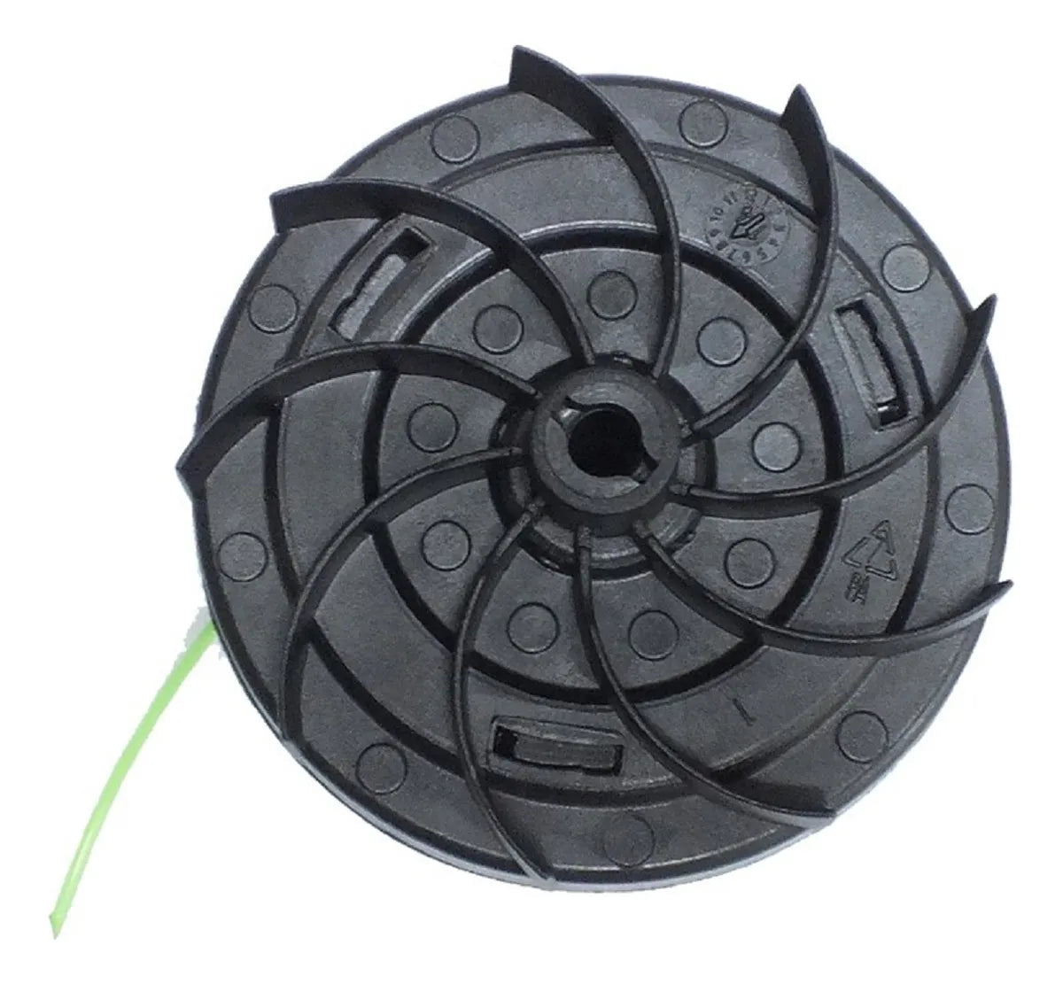 Carretel C/fio Nylon C/ventoinha P/aparador vulcan