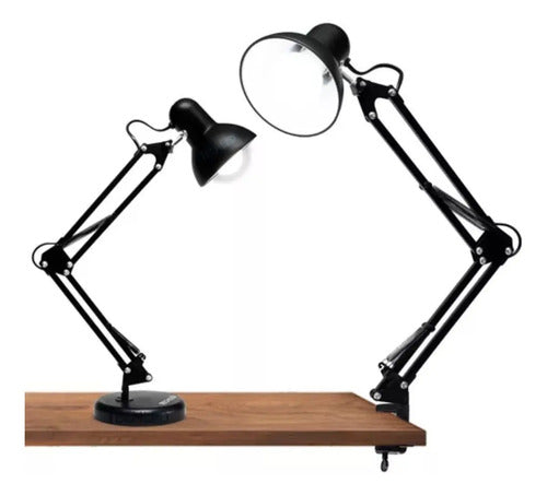 Luminária de Mesa Articulada com Conexão E27 40W Luatek LK-779