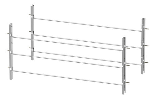 Suporte Alvenaria Fixo 5 Espetos 700x500x450