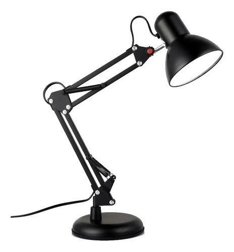 Luminária de Mesa Articulada com Conexão E27 40W Luatek LK-779
