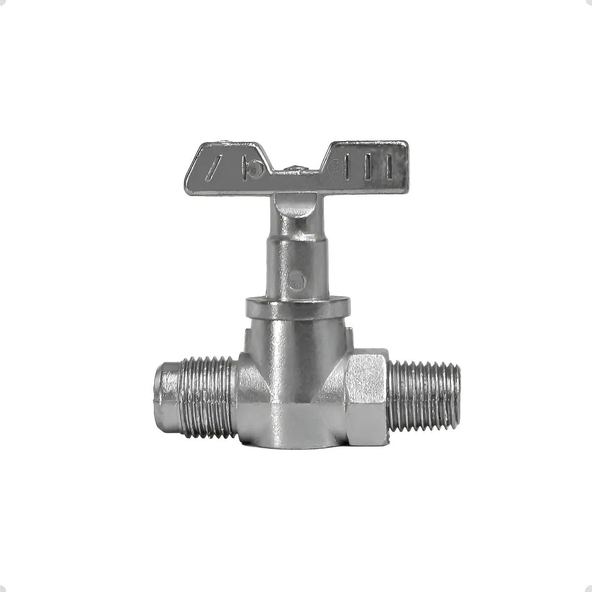 Registro Fogão Industrial Baixa Pressão Zincado Fast Gourmet