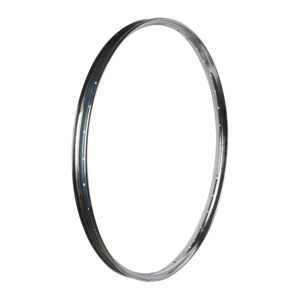 Aro Bivalente 26 X 1.1/2 X 2 36 Furos, Em Aço Cromado, Para Raio 2,0mm