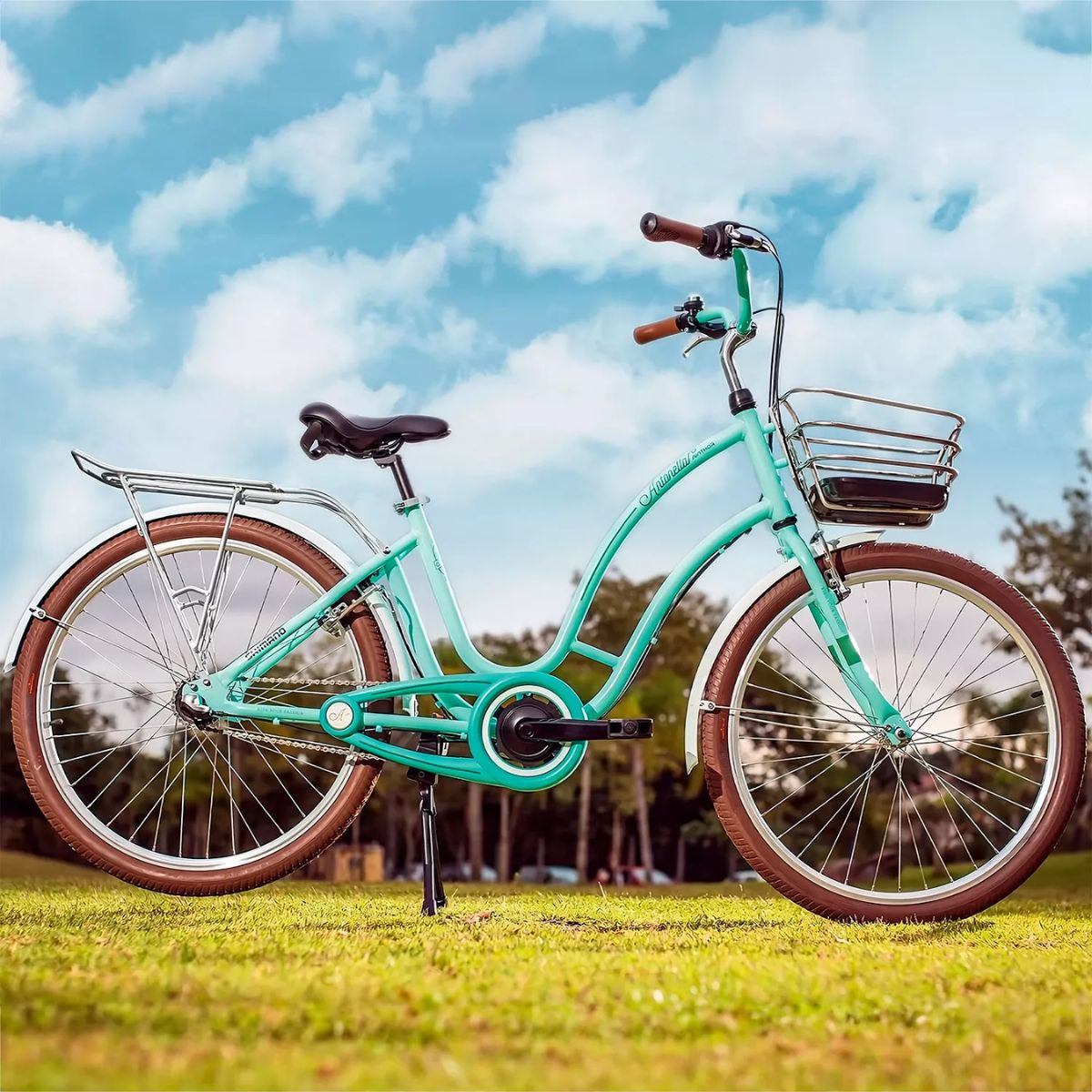 Bicicleta Aro 26 Nathor Antonella Vintage Para Passeio Acqua