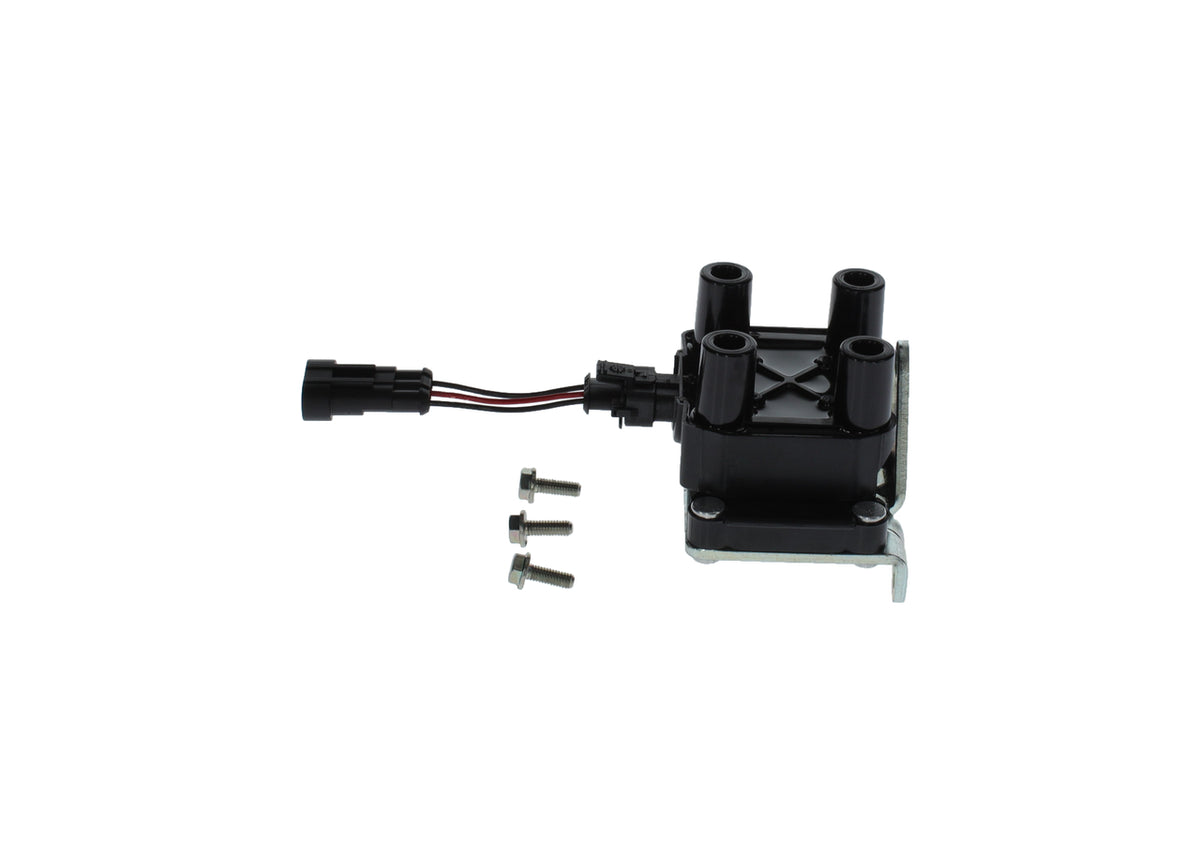 Bobina Plástica Ignição Bosch F000ZS0222 GM Corsa/Montana/Meriva/Classic/Celta/Prisma, Fiat Palio/Palio Weekend/Stilo/Strada/Idea/Siena/Doblo/Punto