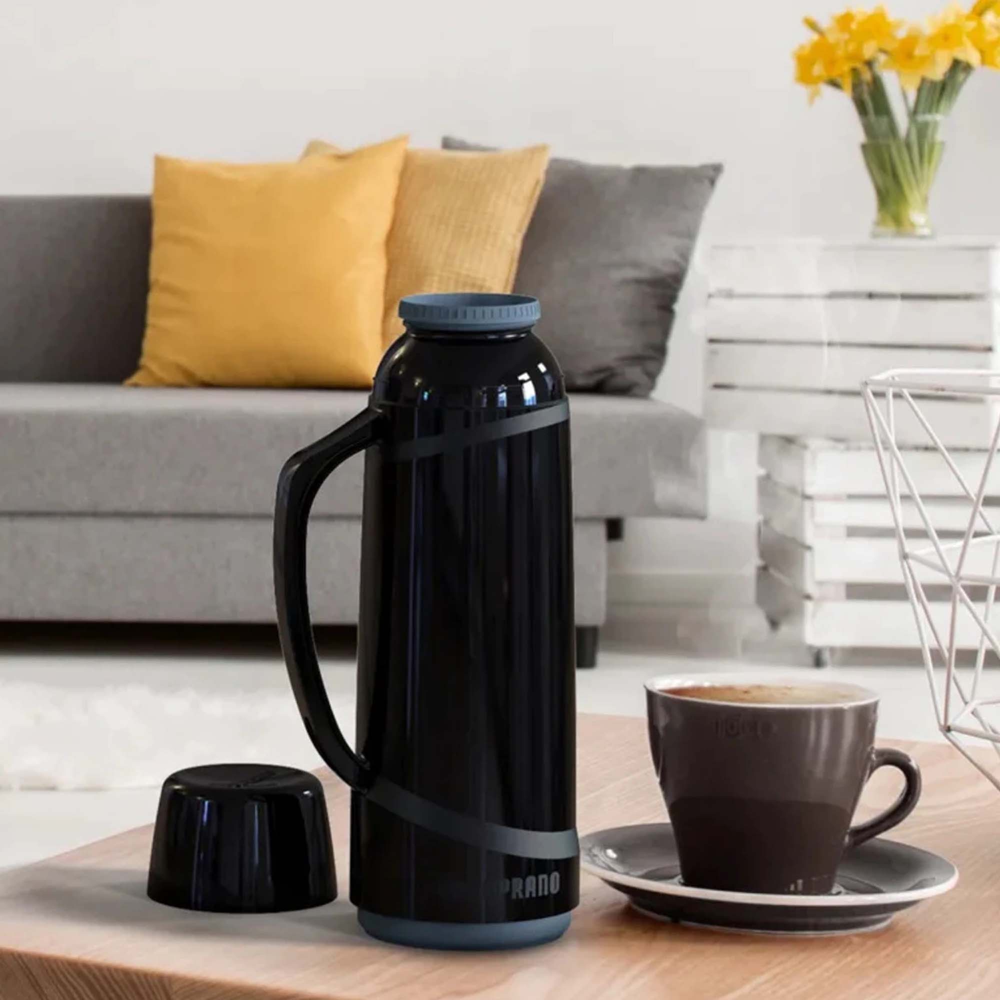 Garrafa Térmica Cristal 1LITRO Soprano Café