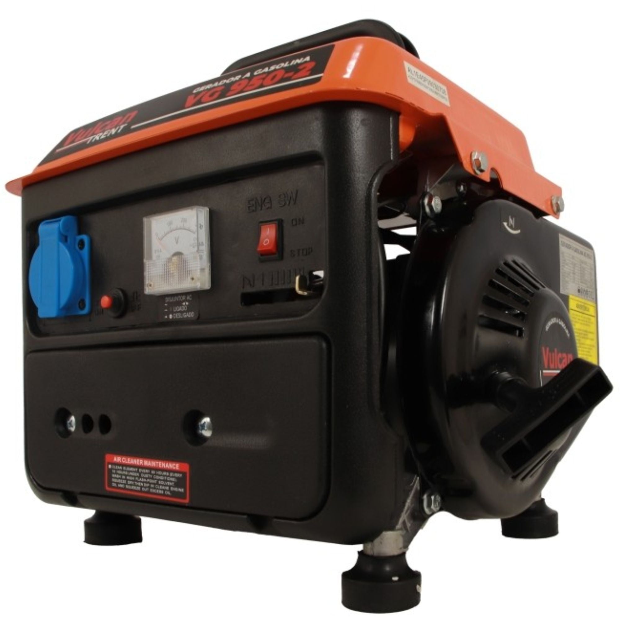 Gerador Vg9502 Gasolina 2t 65cc 2,5hp 950w Manual