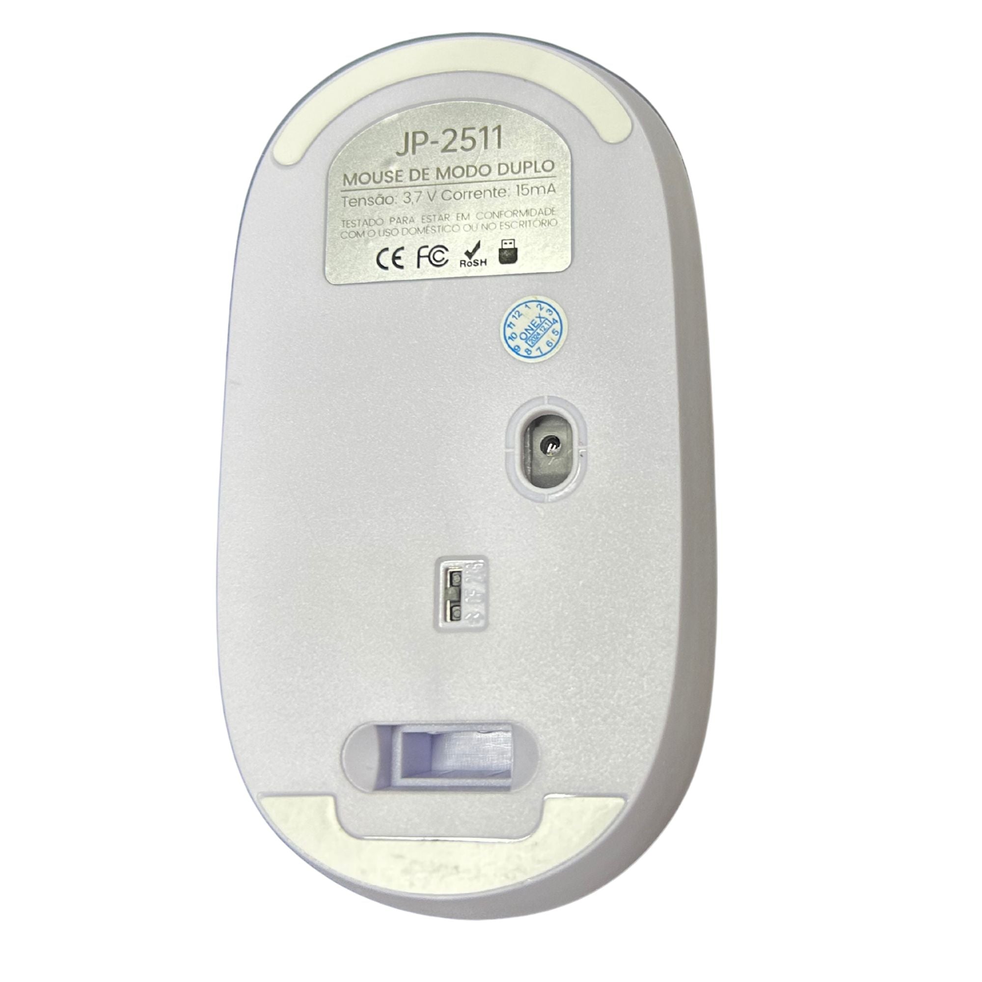 Mouse Sem Fio Fotoeletrico 1600dpi 2.4g+Bt Onex JP-2511