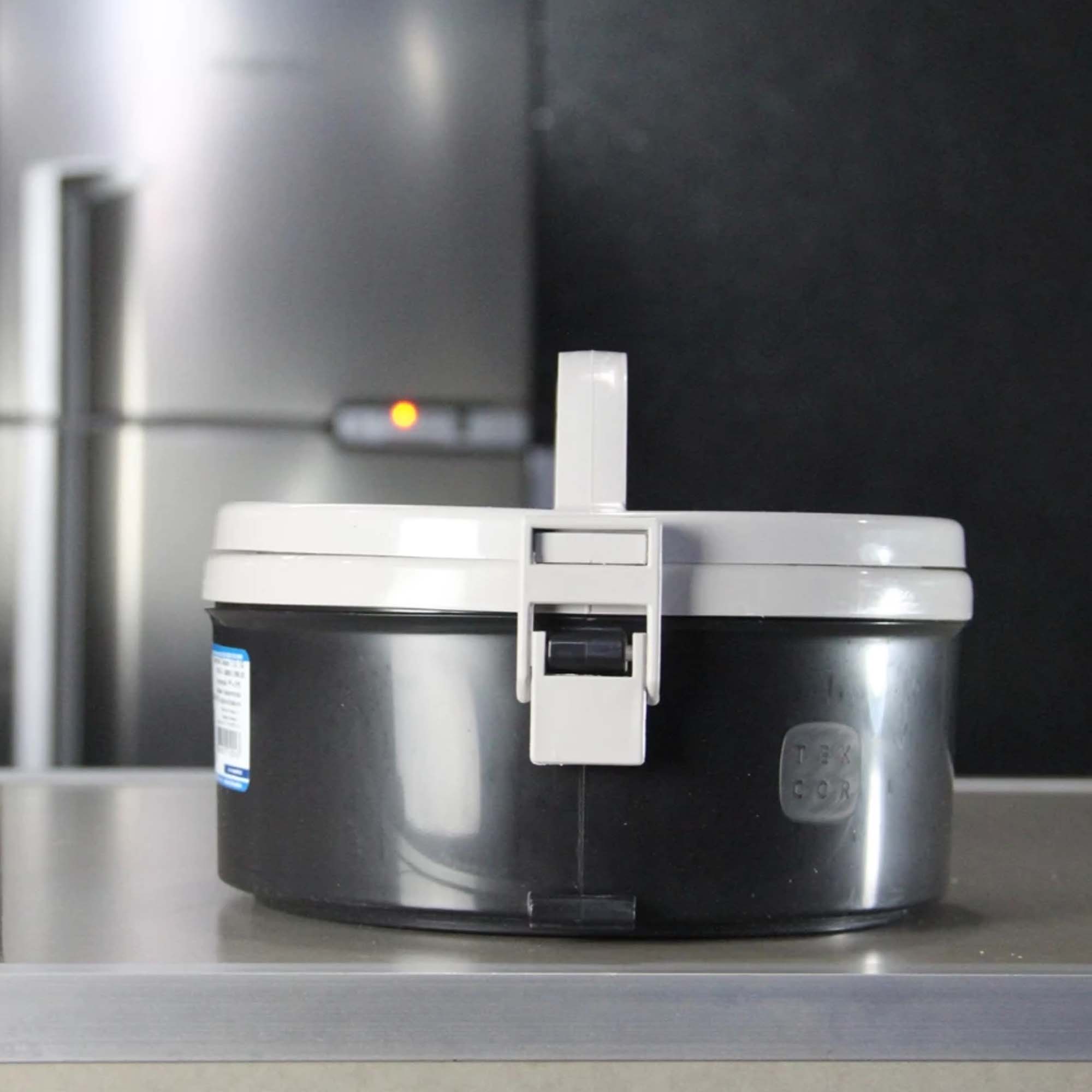 Marmita Termica Alça 1,5L Preto Soprano