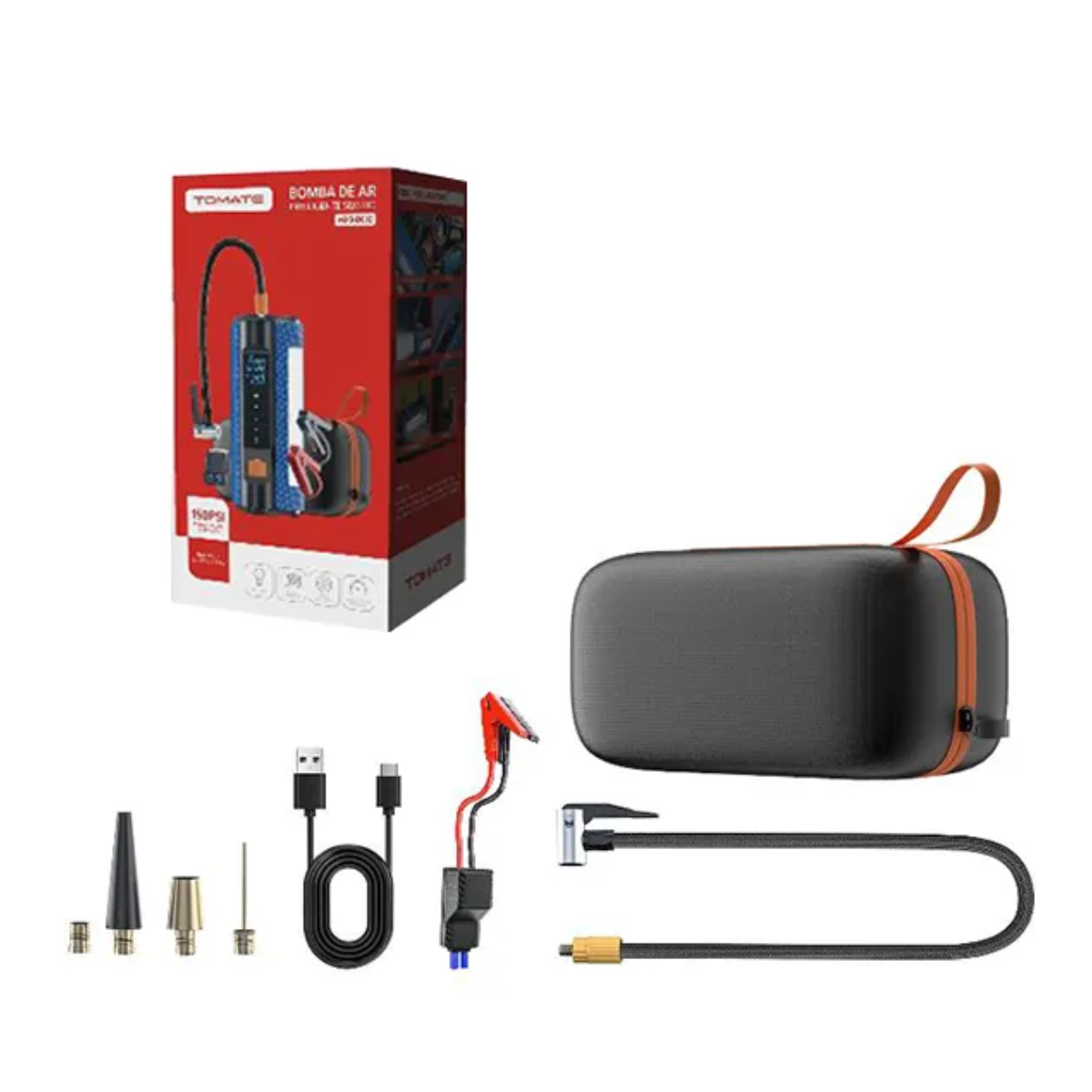 Bomba de Ar Tomate Inteligente Portátil Sem Fio MXB-D002