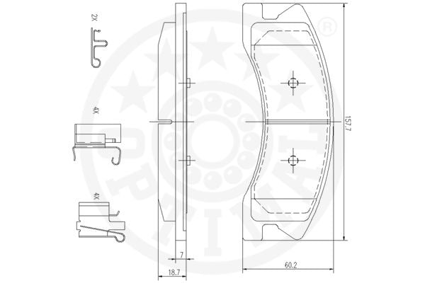 Radiador Água Visconde 12580 GM Celta