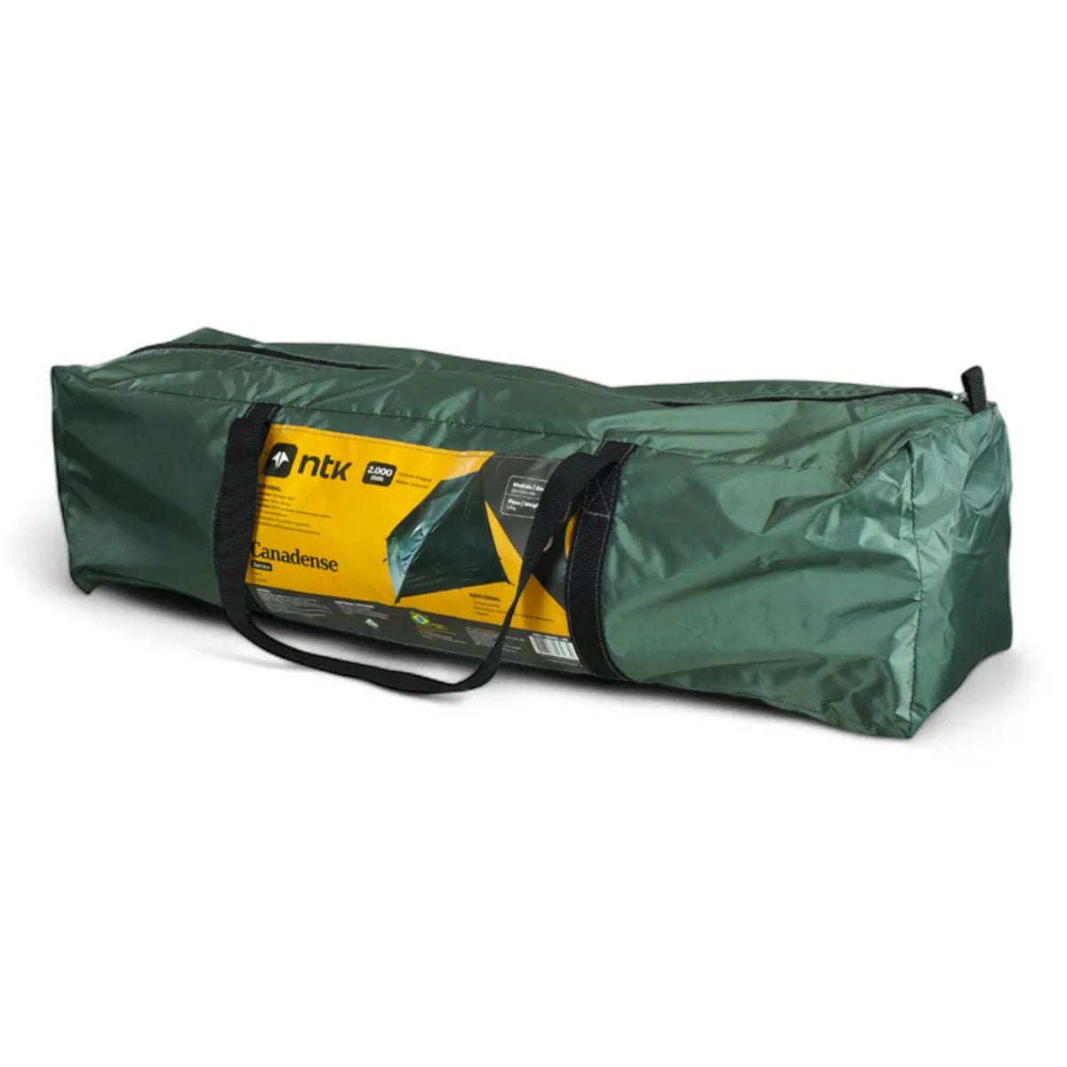 Barraca Canadense Para Camping Verde Espaço Para 3 Pessoas