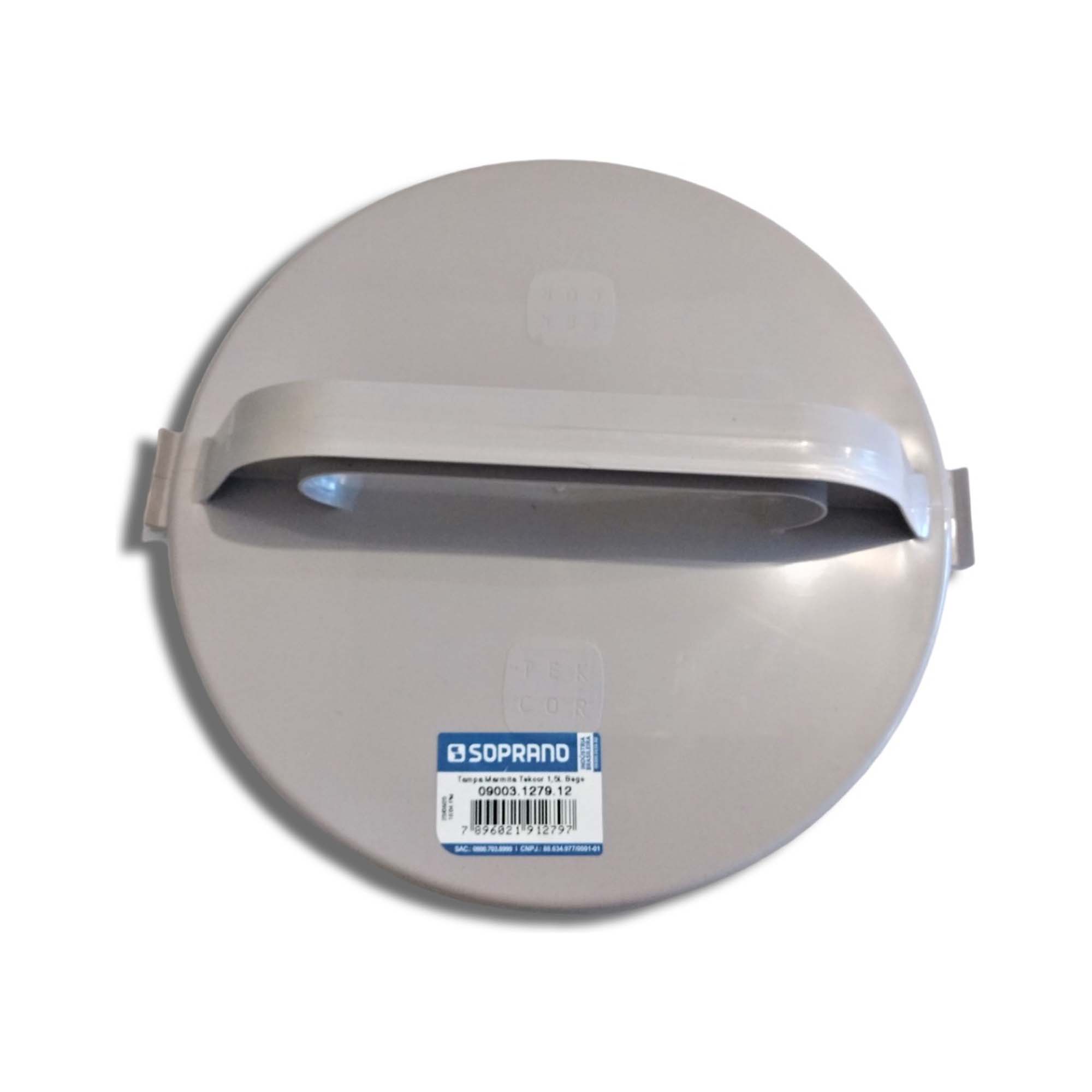 Tampa Reposição Para Marmita 1,5 L Marmitex Tekcor Soprano