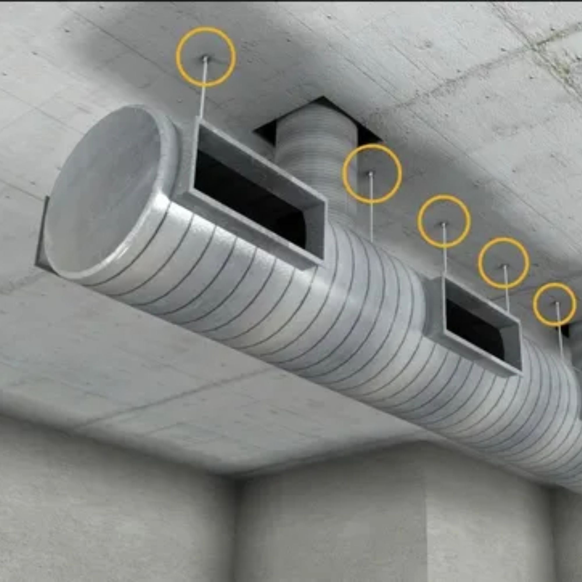 Chumbador Over Head Fixação 5/16''x40mm, Zincado
