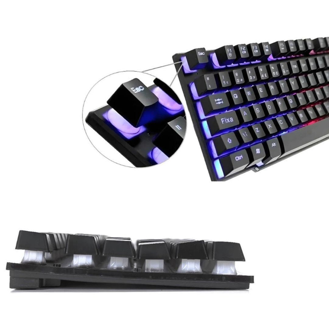 Teclado Mecânico Rgb Com Fio Tomate