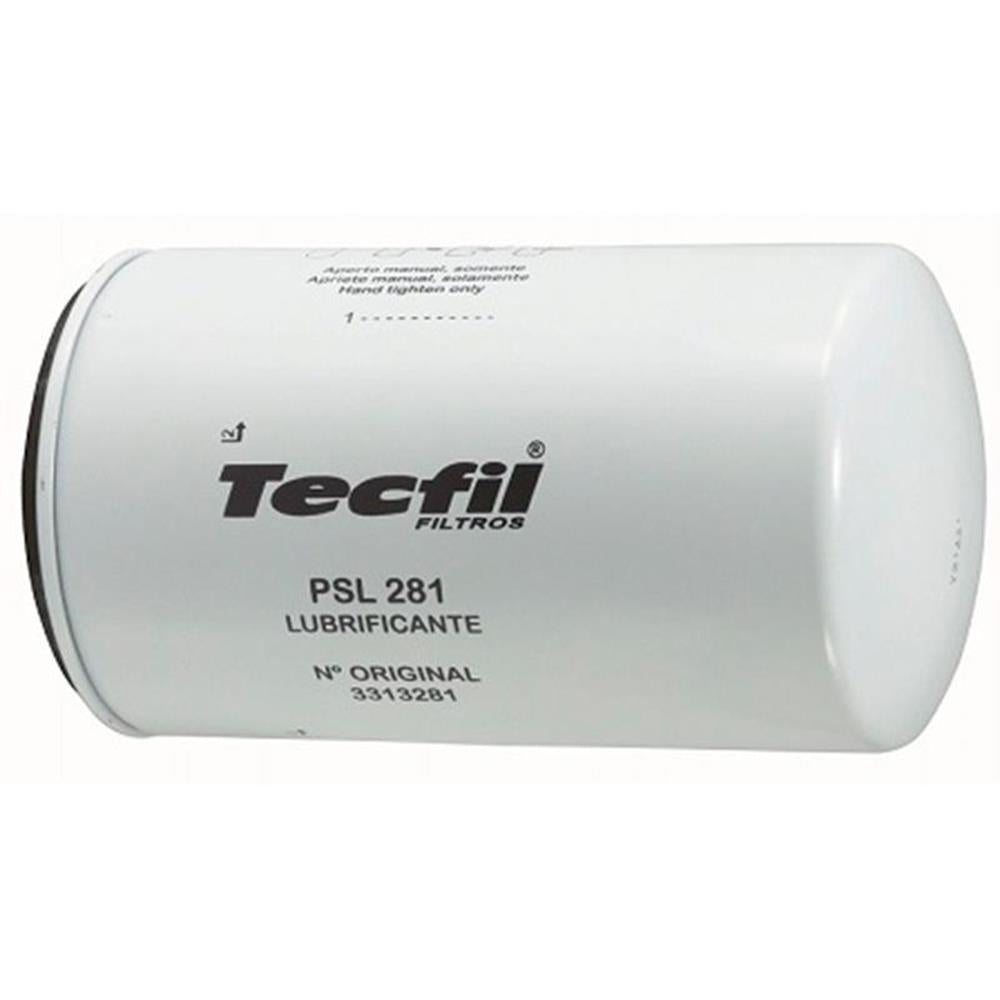 Filtro de Óleo Tecfil PSL281 Case Ih Axial Flow 7230/Axial Flow 7130/Axial Flow 9230/Afx 7120, VW 14-210/16-210/16-210 H, Case Afx 7230/Afx 9230