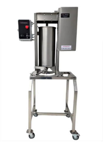 Ensacadeira Elétrica 30 Kg Com Pedestal E Rodizio Inox