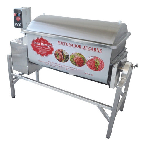 Misturadeira Carne Industrial 210 Litros Misturador 304