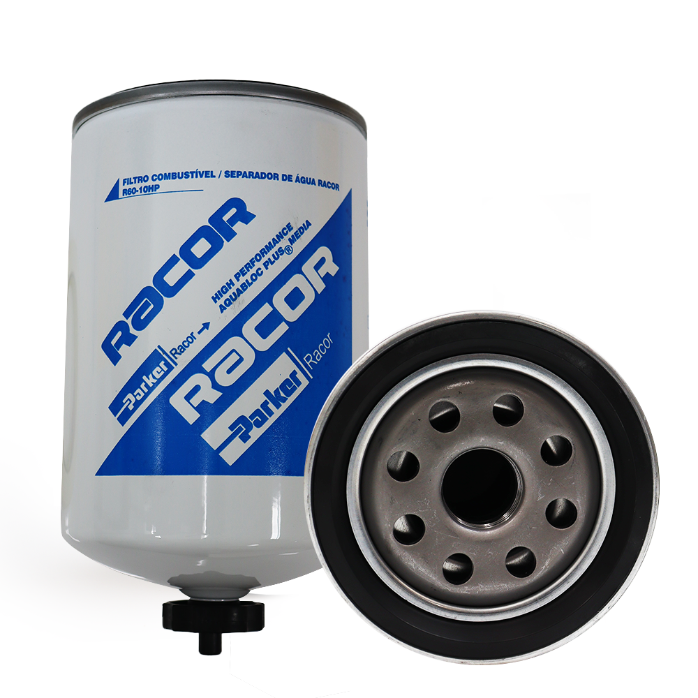 Filtro de Combustível Separador Água Racor R60-10HP Mercedes 1214 C/1214 K/OF 1721/L 1620/L 1721 S/LO 610/OH 1417/OH 1623/OF 1620/LK 1214/L 1214