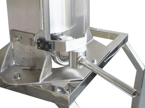 Ensacadeira Elétrica 30 Kg Com Pedestal E Rodizio Inox