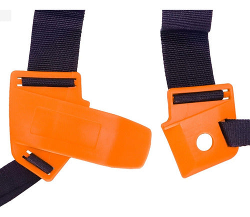 Cinto Sustentação Duplo Reforçado Universal Para Roçadeira