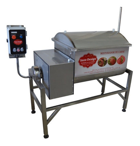 Misturador De Carne Industrial 280 Litros Misturadeira 304