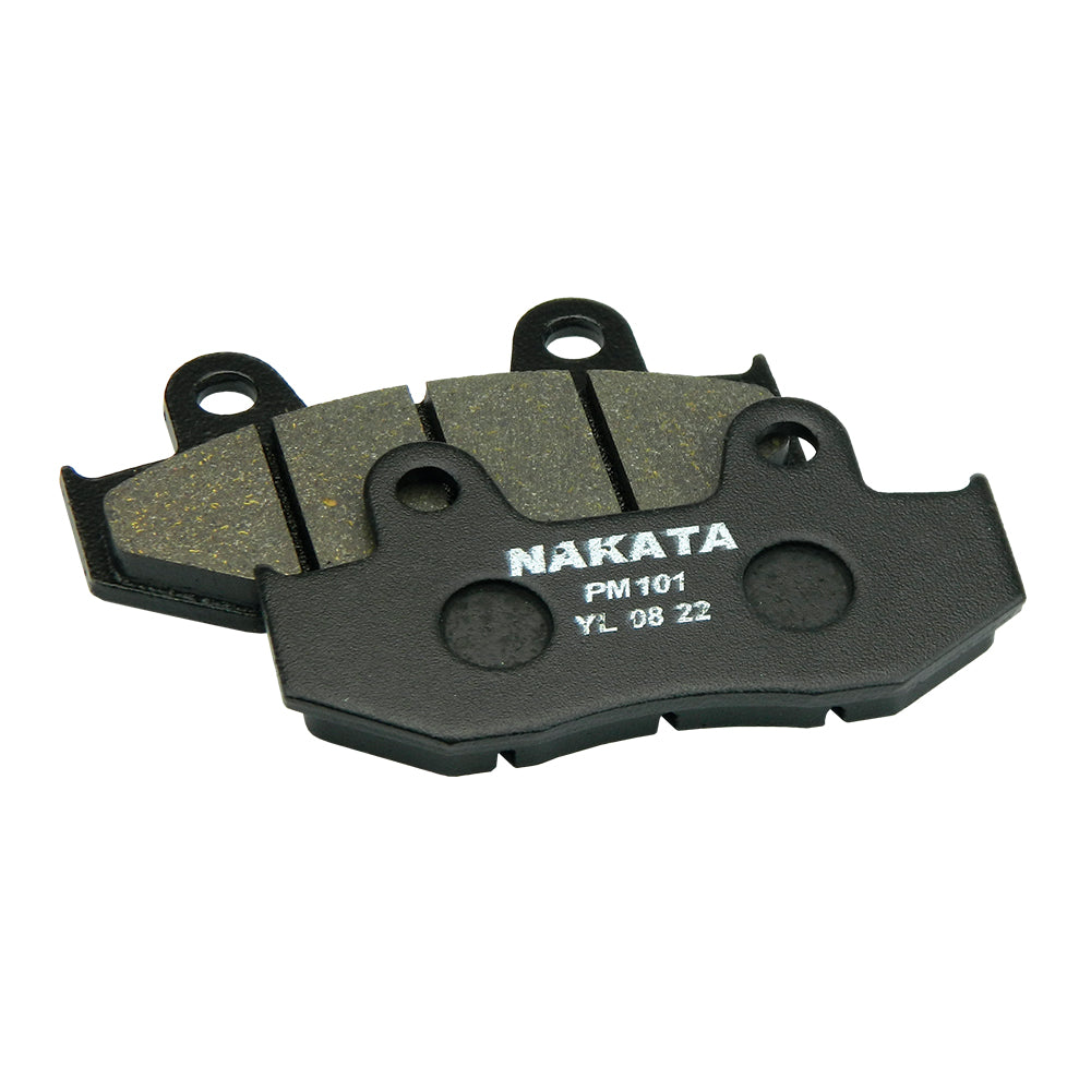 Pastilha de Freio Dianteira Nakata PM101 Suzuki Burgman 400/Burgman 650, Honda Lead 110/Xlx 350R/CBR 600F/XL 600V Transalp/Elite 125