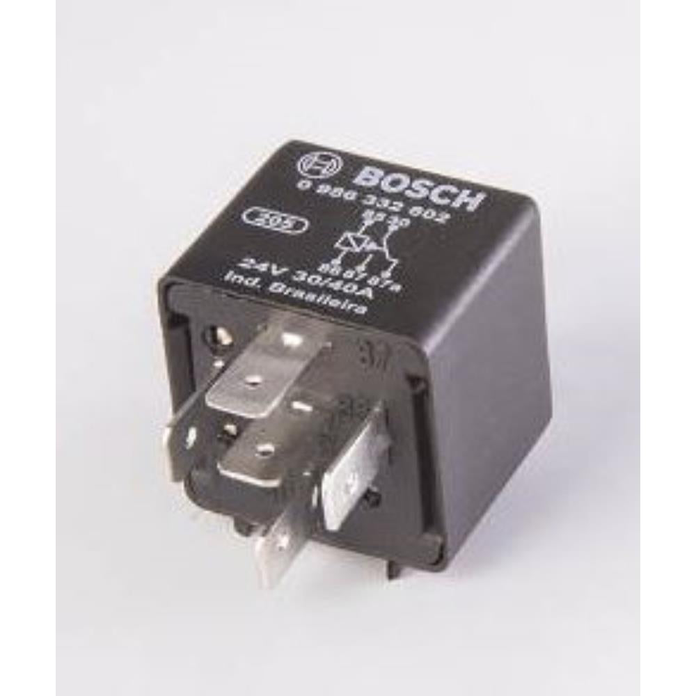Relé Auxiliar 24v Bosch 0986332802 Universal Automovéis e Utilitários Leves