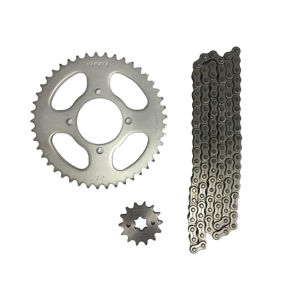 Kit Relação Aço 1045 Nakata TM10205 Yamaha YBR 125