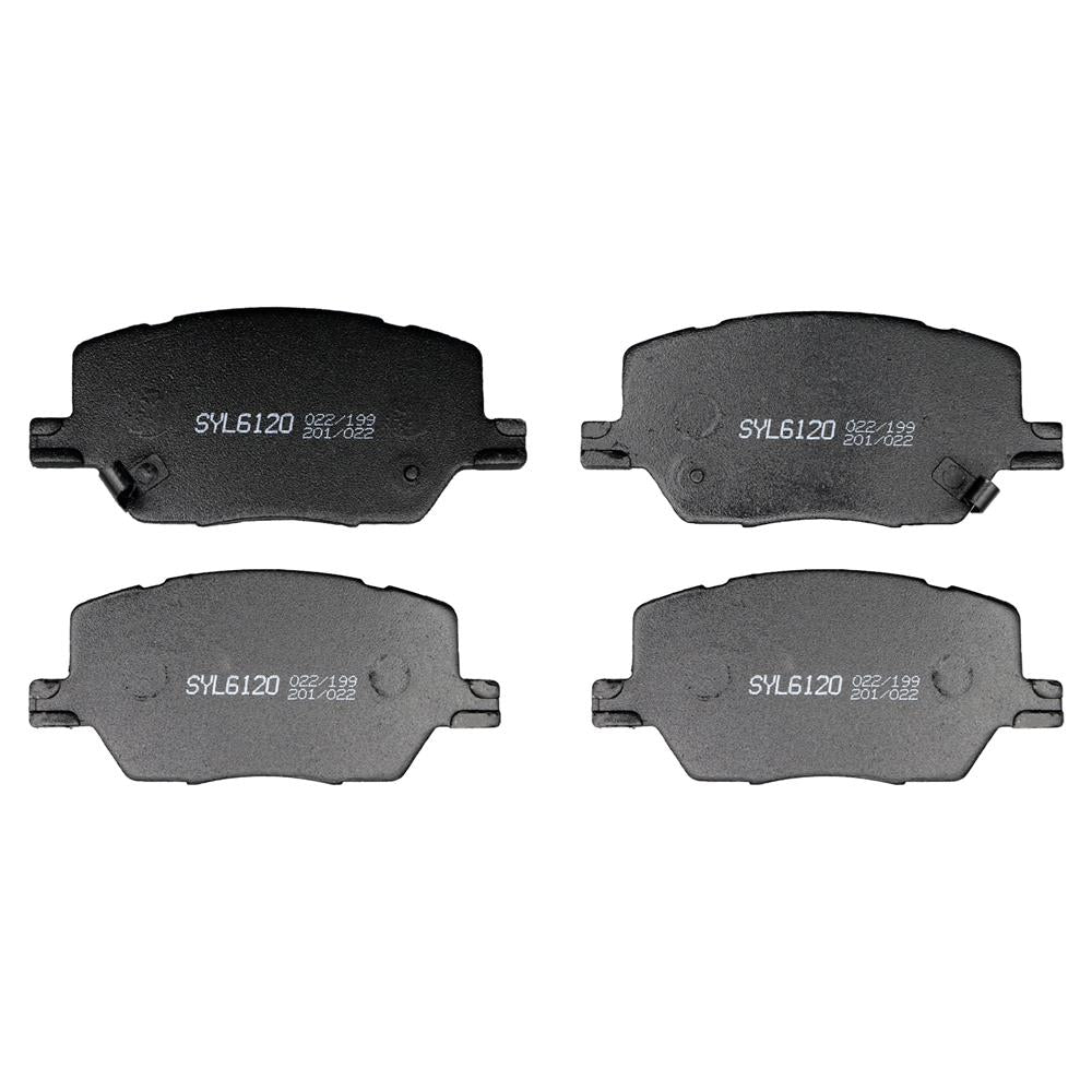 Pastilha de Freio Syl 6120 Fiat Toro, Jeep Compass/Renegade