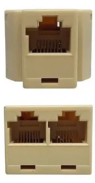 Adaptador Duplicador para Cabo de Rede RJ45 Luatek LKP-501