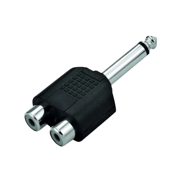 Adaptador P10 Macho Mono para 2 RCA IT-Blue LE-5559