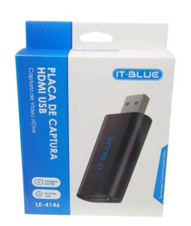 Adaptador USB para HDMI 1080p IT-BLUE LE-4146