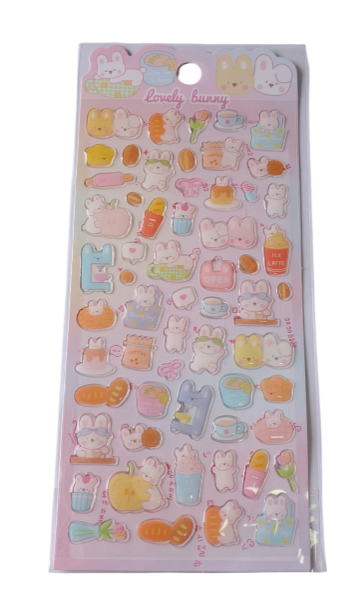 Adesivo Decorativo Tema Aquário para Cadernos e Agendas Uniso KMD-088