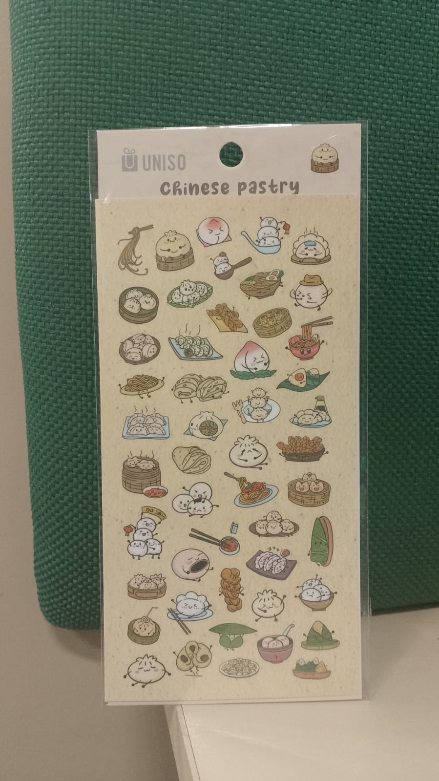Adesivo Decorativo Chinese Uniso KMT-062 para Papelaria e Decoração