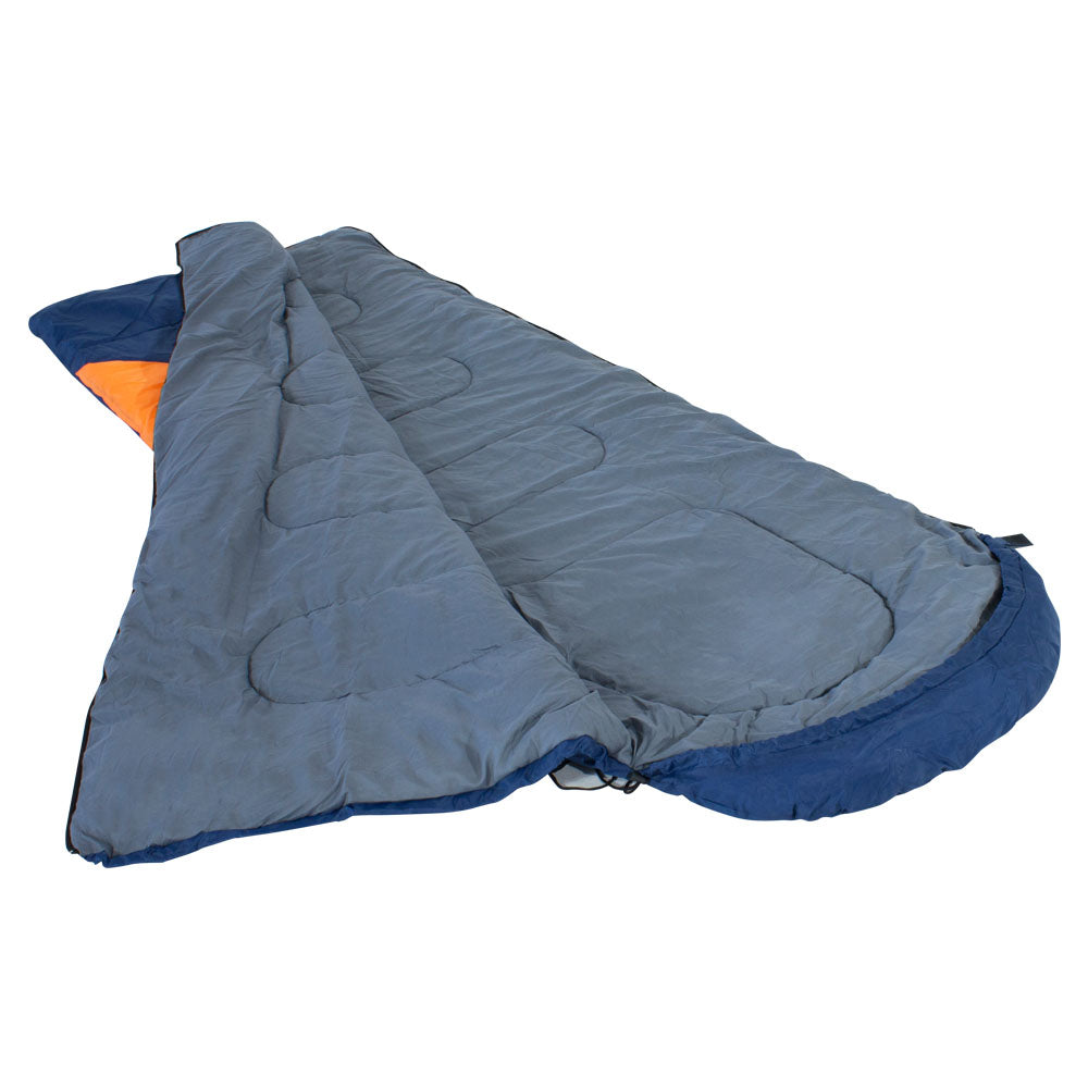 Saco de dormir Freedom NTK Azul e Laranja