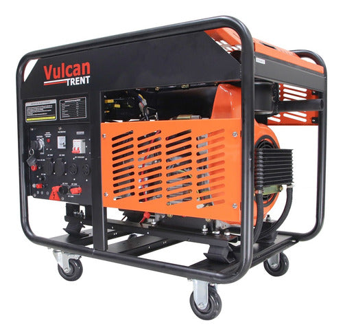 Gerador De Energia Diesel Monofasico Vulcan Trent Vge12000d