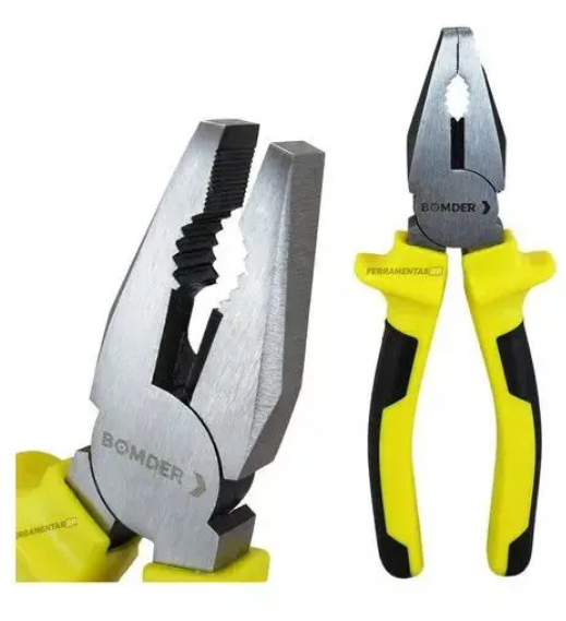 Alicate Universal 8 Polegadas Cabo Ergonômico Bomvink BOM-1603