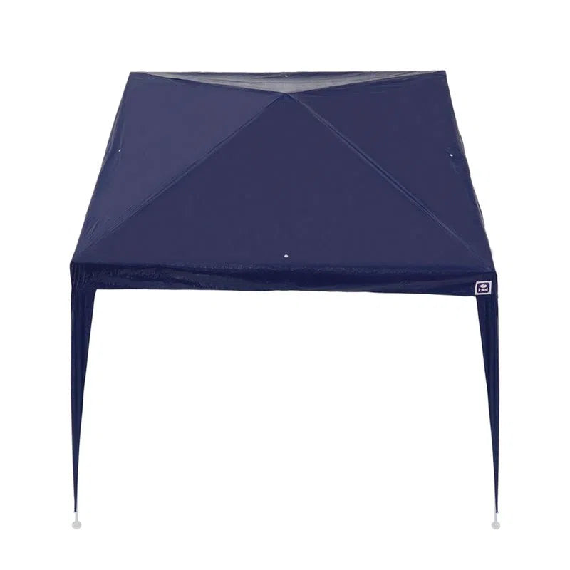 Tenda Gazebo Tubular 3m X 3m Polietileno Azul Bel