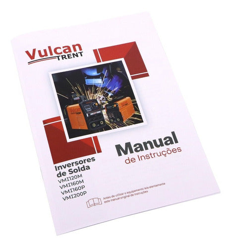 Máquina De Solda Inversora 160a 220v Vm160m - Vulcan Trent