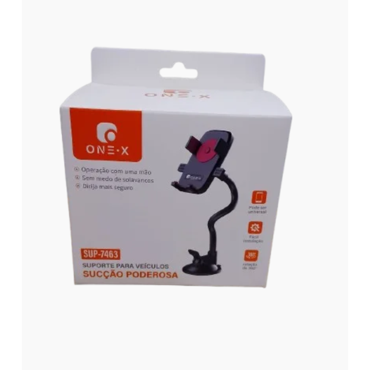 Suporte para Celular com Ventosa Prática ONEX SUP-7463