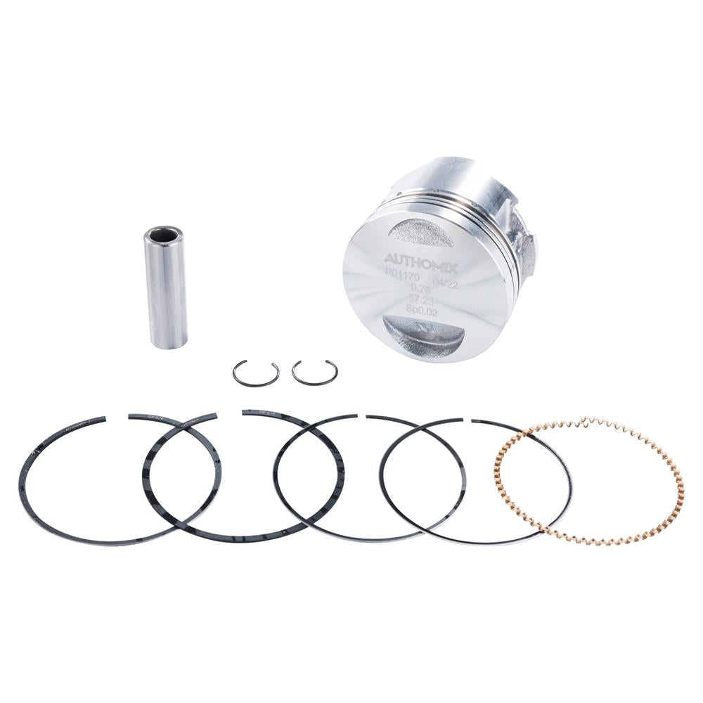 Pistão e Anel Authomix PA79170-75 Honda CG 125 Titan/CG 125 Cargo/CG 125 Fan/NXR 125 Bros