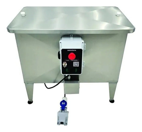 Descristalizador De Mel 4 Baldes Inox Design