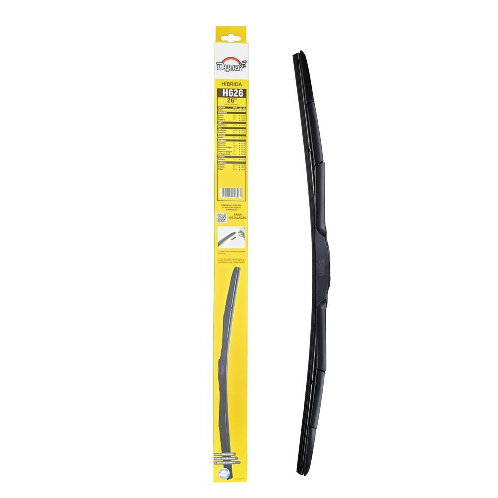 Palheta Hibrida 26 650mm (H626) Dyna H626 Kia Sorento/Cadenza, Suzuki S-CROSS, Toyota Corolla/Prius, Subaru Forester/Impreza, Nissan Kicks