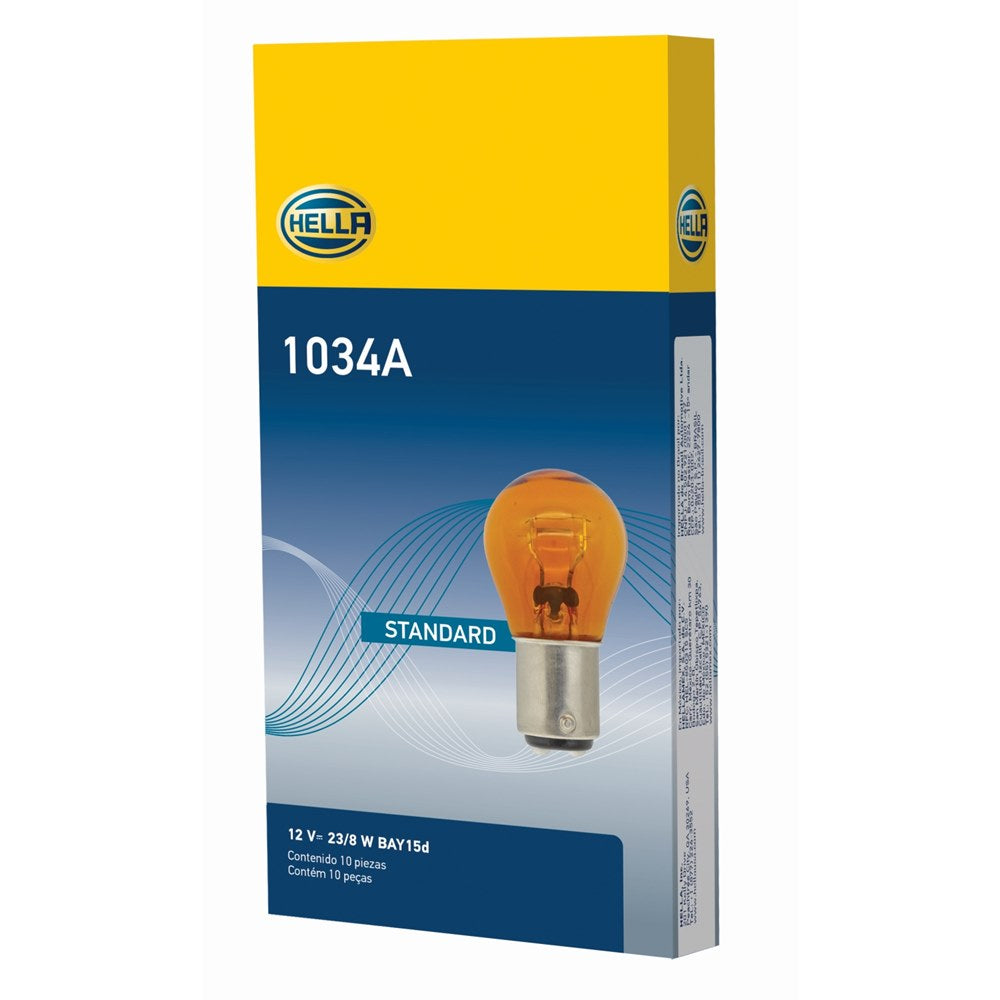 Lâmpada 12v 21/5w Bay15d 1034a Hella 1034A Caixa com 10