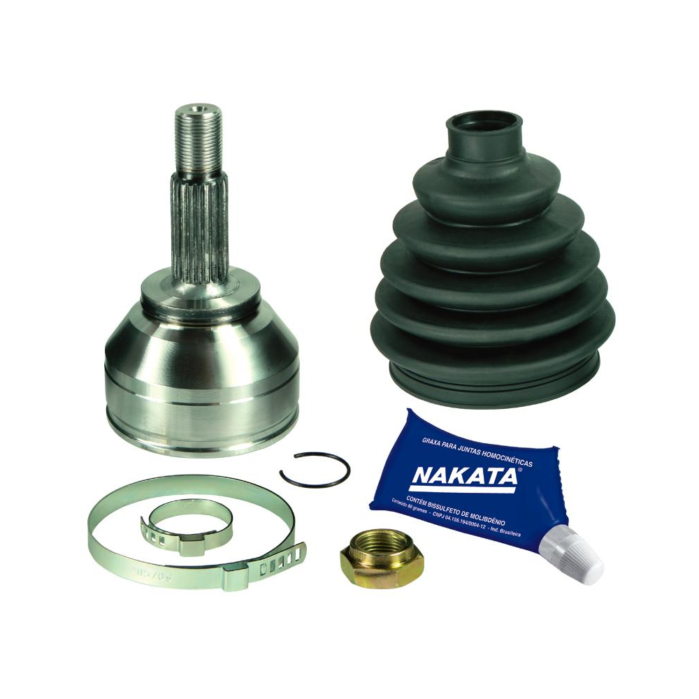 Junta Homocinética Fixa Lado Direito Roda Nakata NJH01-1809 VW Fox/Voyage/Gol