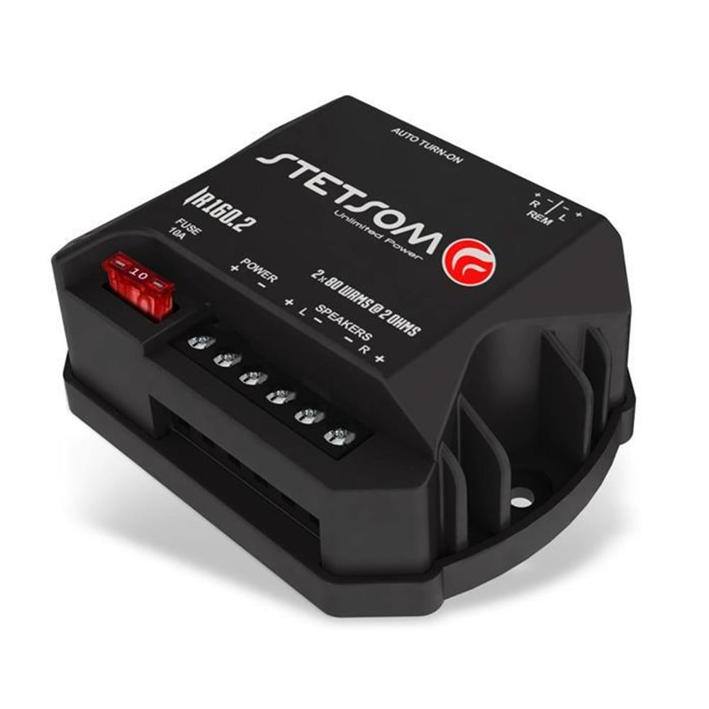 Amplif Digital 2 Canal 160w 2ohm Stetsom IR160.2 Universal Automovéis e Utilitários Leves